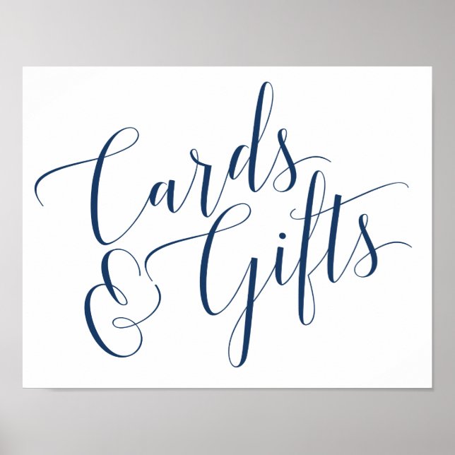 Affiche Panneau Cartes et cadeaux (Devant)