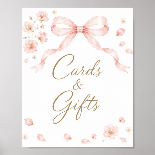 Affiche Panneau Cartes & Prosecco Cartes & Cadeaux (Devant)
