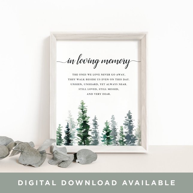 Affiche Panneau commémoratif Mariage de Timber Grove (Créateur téléchargé)