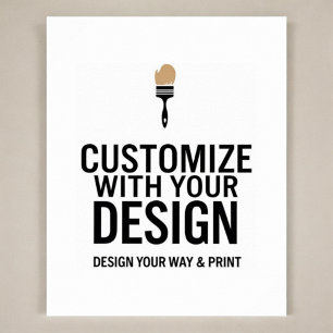 Affiche Panneau d'affichage d'événements vierges de 8 x 10