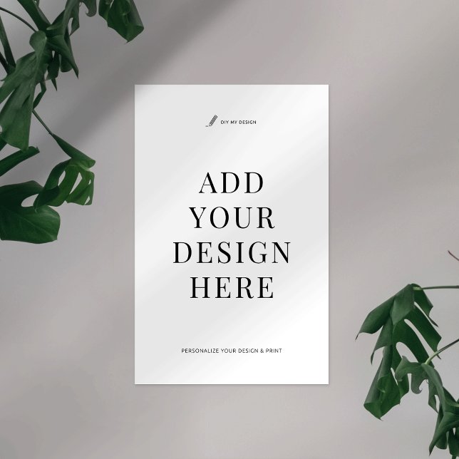 Affiche Panneau d'art mural 11x17" (11x17" Wall Signage Printing - upload your poster file and print as a wall sign or poster)