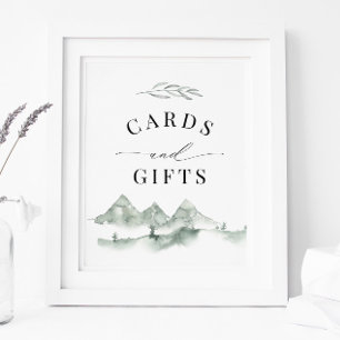 Affiche Panneau d'aventure "Cartes et Cadeaux" de Green Mo