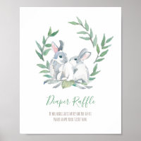 Panneau de Baby shower du chapelet de bois