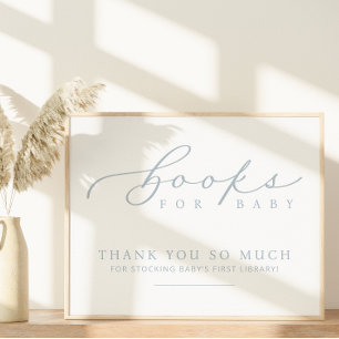 Affiche Panneau de Baby shower minimaliste pour Baby Stati