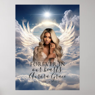 Affiche Panneau de bienvenue au mémorial de l'étreinte ang
