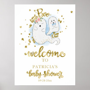 Affiche Panneau de bienvenue pour la Baby Shower d'Hallowe