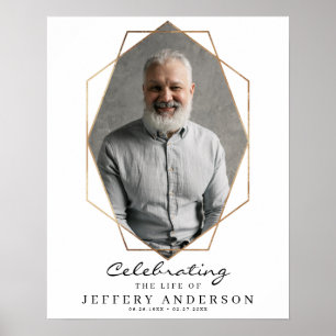 Affiche Panneau de bienvenue pour la Célébration d'or de l