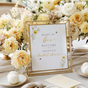 Affiche Panneau de bienvenue pour la fête de mariage en l'
