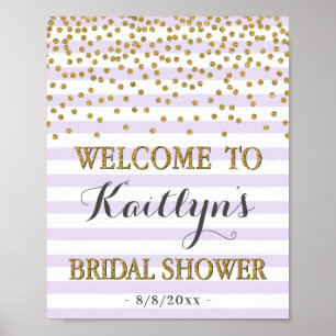 Affiche Panneau de bienvenue pour la fête de mariage Lavan