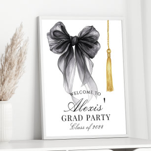 Affiche Panneau de bienvenue pour la fête de remise des di