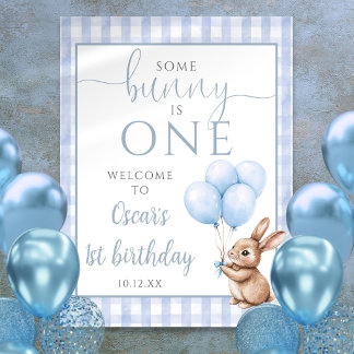 Affiche Panneau de bienvenue pour le 1er anniversaire de L