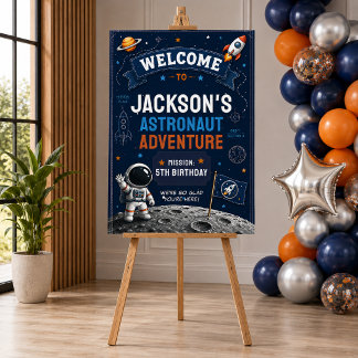 Affiche Panneau de bienvenue pour les enfants à l'occasion
