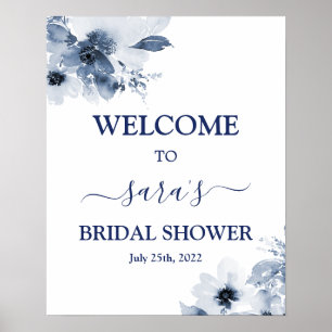 Affiche Panneau de bienvenue pour une baby shower de maria