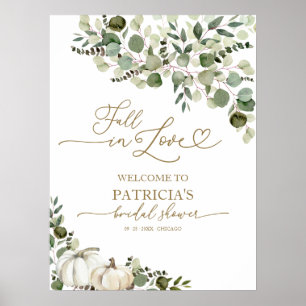 Affiche Panneau de bienvenue pour une baby shower de maria