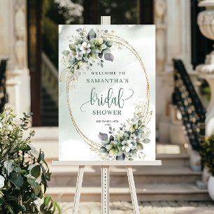 Affiche Panneau de bienvenue pour une baby shower de maria
