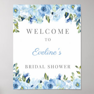Affiche Panneau de bienvenue pour une baby shower mariage 