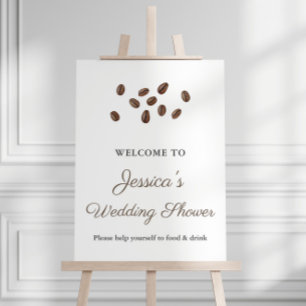 Affiche Panneau de bienvenue pour une baby shower ou une f
