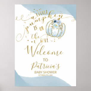 Affiche Panneau de bienvenue pour une baby shower pour un 