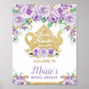Affiche Panneau de bienvenue pour une Baby Shower sur le t