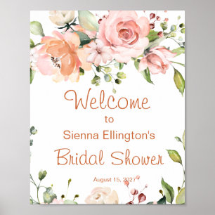Affiche Panneau de bienvenue pour une Baby Shower sur le t