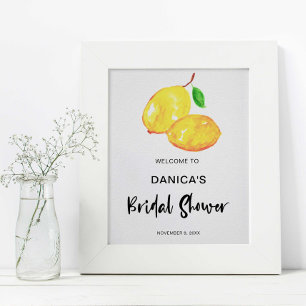 Affiche Panneau de Bienvenue pour une Baby Shower sur le t