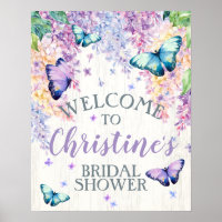 Panneau de bienvenue pour une baby shower sur le t