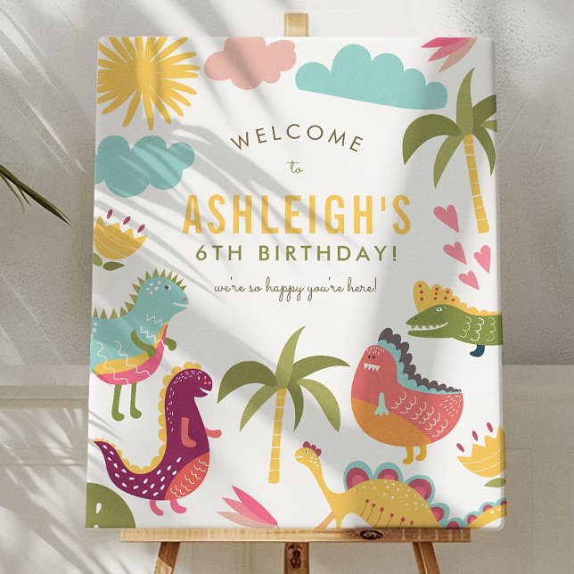 Affiche Panneau de bienvenue pour une fête d'anniversaire  (Créateur téléchargé)