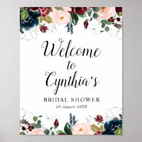panneau de bienvenue pour une fête prénuptiale ave