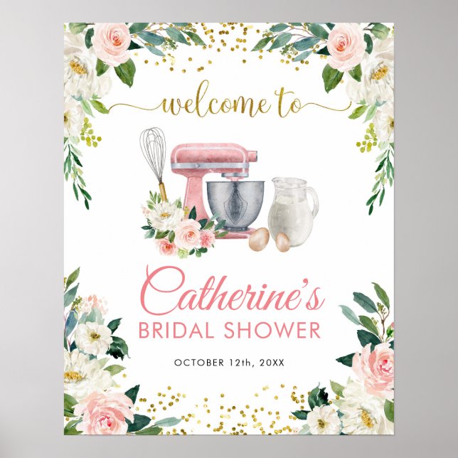 Affiche Panneau de bienvenue pour une fête prénuptiale dan (Devant)