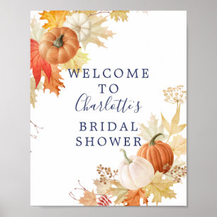 Affiche Panneau de bienvenue pour une fête prénuptiale sur