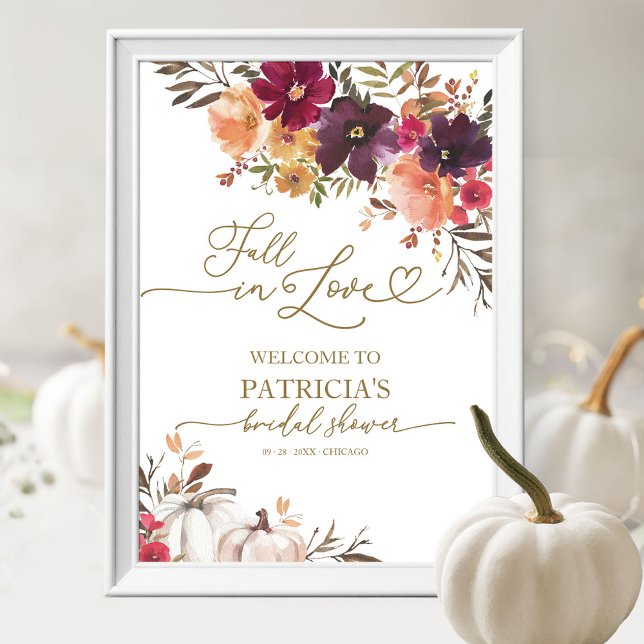 Affiche Panneau de bienvenue pour une fête prénuptiale sur (Créateur téléchargé)