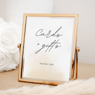 Affiche Panneau de cartes à Fêtes des mariées et cadeaux m