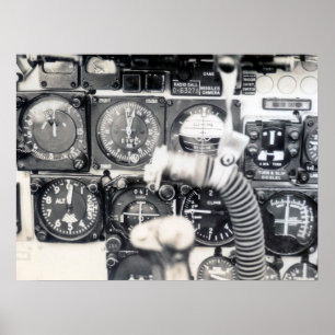 Affiche Panneau de commande F-100