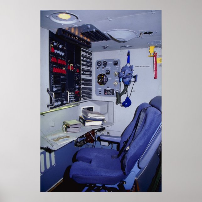 Affiche Panneau de commande, McDonnell Douglas C-17 "Globe (Devant)