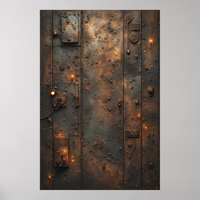 Affiche Panneau de configuration de Bunker Industriel Stea (Devant)