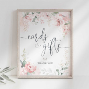 Affiche Panneau de fête pour cartes et cadeaux
