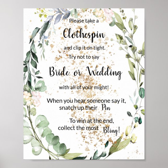 Affiche Panneau de jeu de douche Herbal Clothespin (Devant)