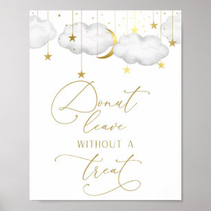 Affiche Panneau de la barre d'âne, signe de la fiche de Ba