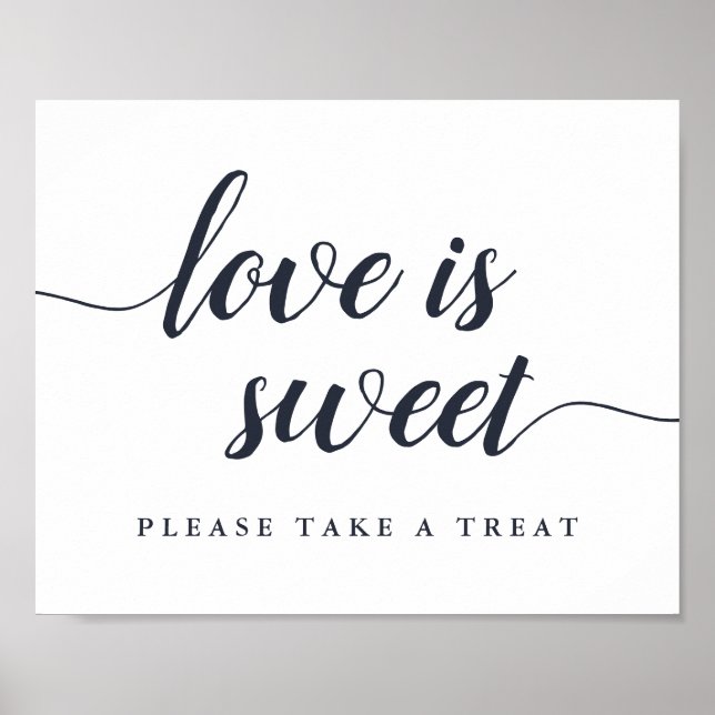 Affiche Panneau de la barre de desserts de la marine et de (Devant)