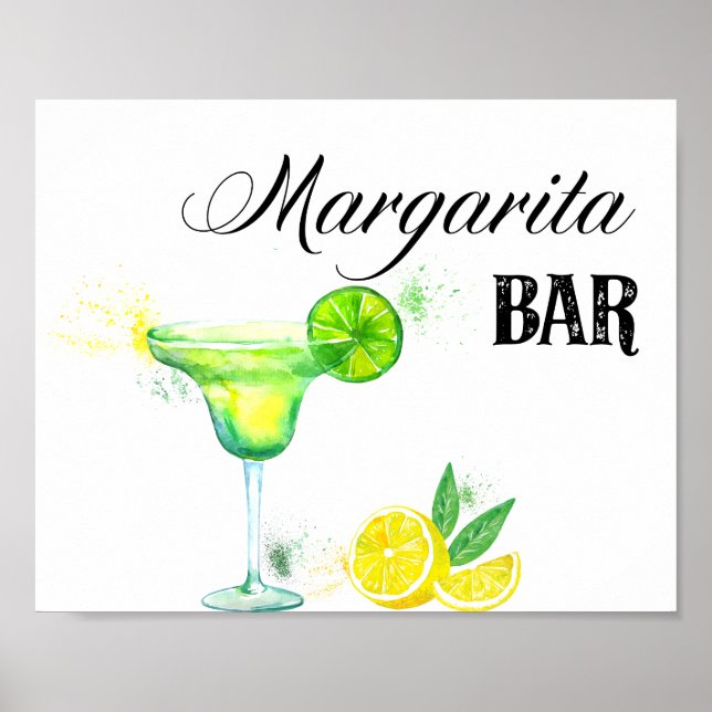 Affiche Panneau de la barre Margarita (Devant)
