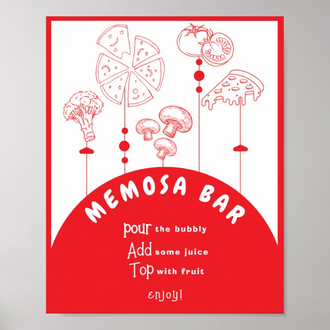 Affiche Panneau de la barre Memosa de livraison spéciale P (Devant)