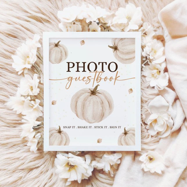 Affiche Panneau de la petite table d'anniversaire Citrouil (Créateur téléchargé)