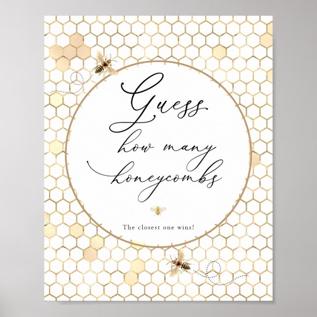 Affiche Panneau de la Ruche d'Orée Devinez Combien de Rayo (Devant)