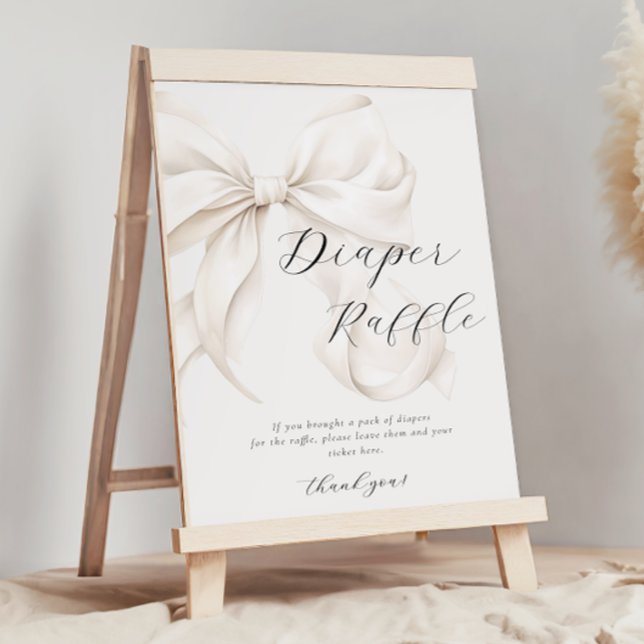 Affiche Panneau de la table de calotte blanche (Créateur téléchargé)