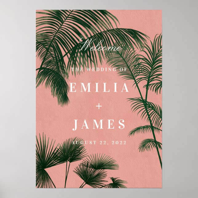 Affiche Panneau de l'affiche Palm Springs (Devant)