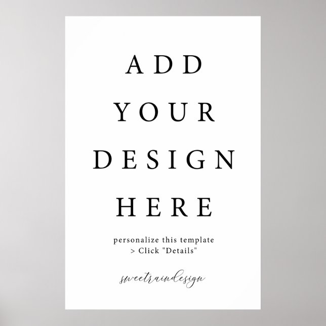 Affiche Panneau de l'affiche verticale/portrait 24x36" (Devant)