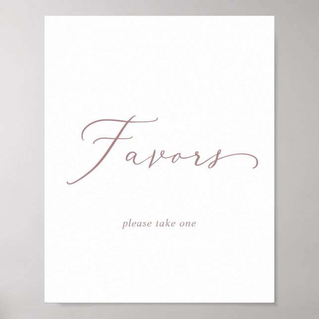 Affiche Panneau de mariage à calligraphie dorée rose délic (Devant)