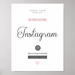 Affiche Panneau de médias sociaux Airbnb/Vacances