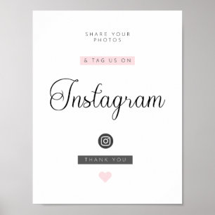 Affiche Panneau de médias sociaux Airbnb/Vacances