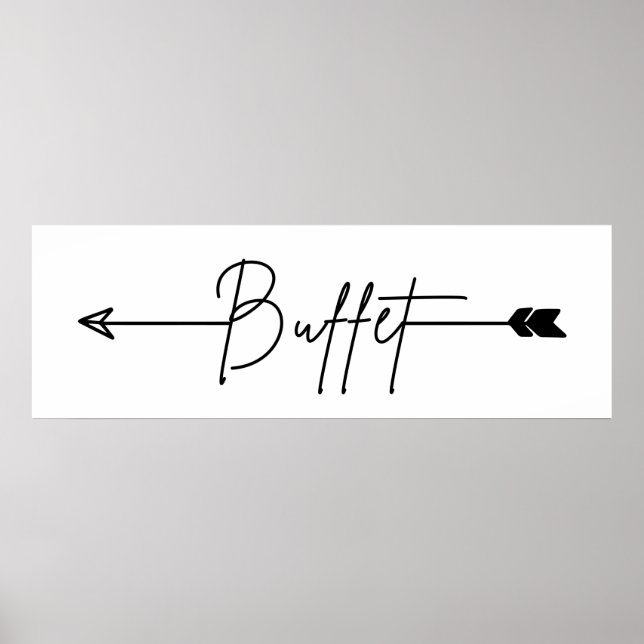 Affiche Panneau de mémoire tampon, panneau Mariage de dire (Devant)